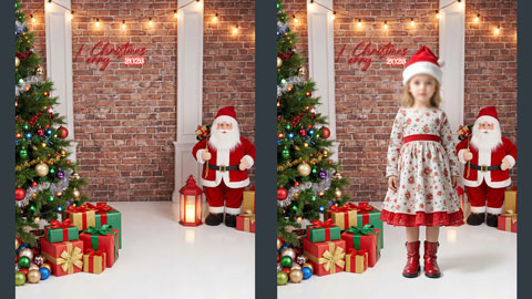 بک گراند کریسمس 1310