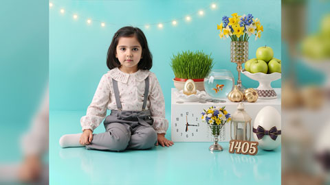 بک گراند نوروز برای آتلیه 603