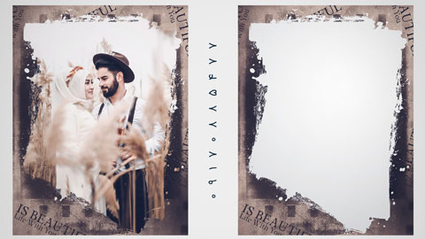 بک گراند لایه باز عروس و داماد 201