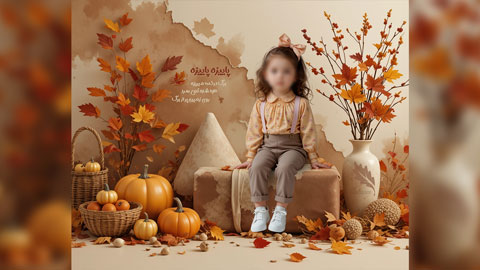 بک گراند آتلیه تم پاییز 422