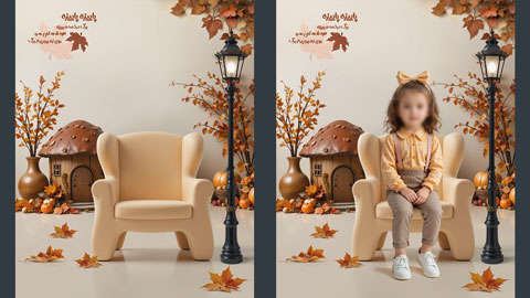 بک گراند آتلیه پاییزی 425