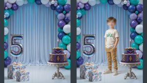 بک گراند جشن تولد 5 سالگی فتوشاپ 524 2 بک گراند جشن تولد 5 سالگی فتوشاپ 524