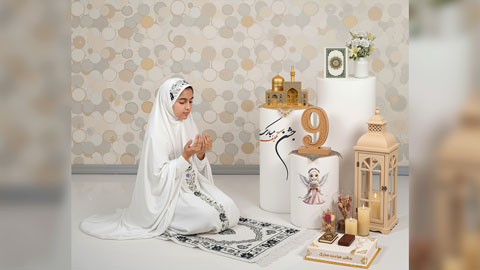 بک گراند جشن عبادت دختران 923