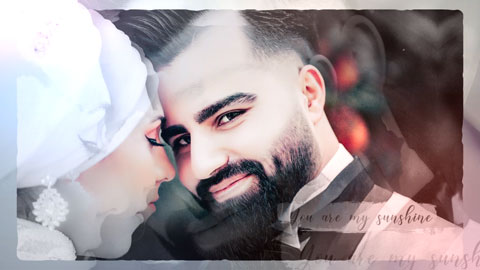 پروژه پریمیر عکس اسلایدشو عروسی 7151