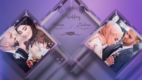 پروژه پریمیر عکس اسلایدشو عروسی 7164