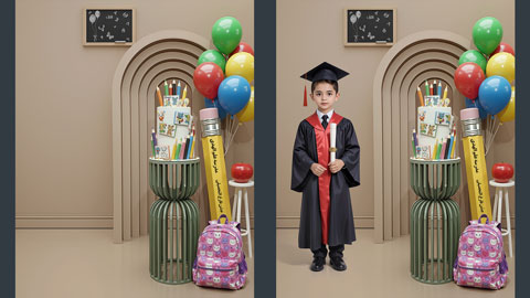 بک گراند عکس پایان سال تحصیلی 832