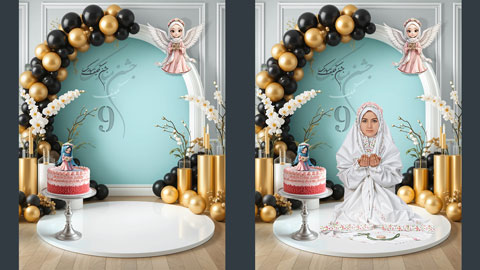 بک گراند جشن تکلیف 904